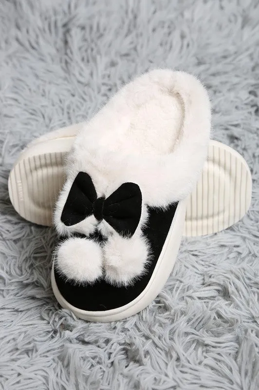 Bow Slippers