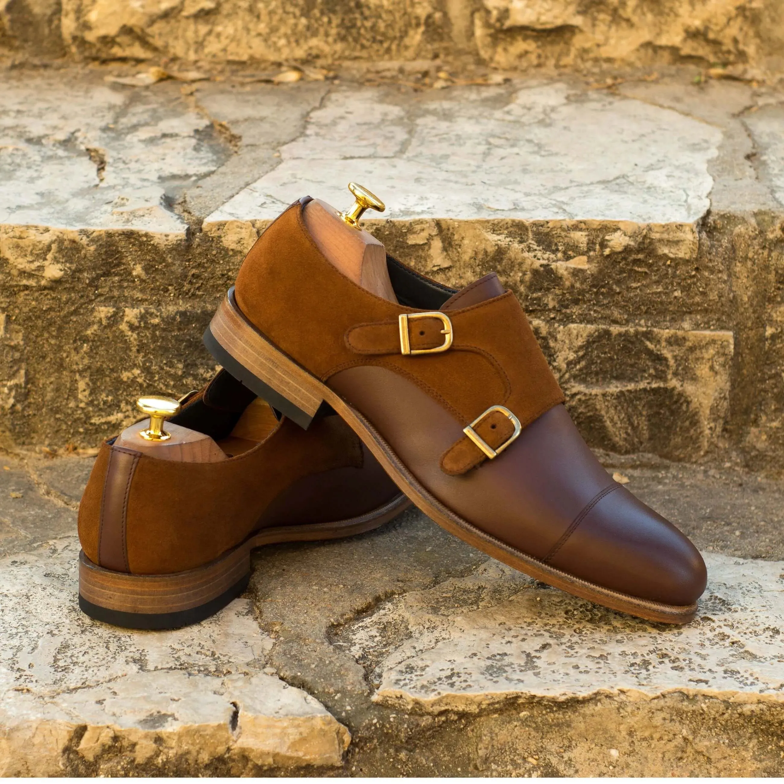 Brusca Double Monk Shoes