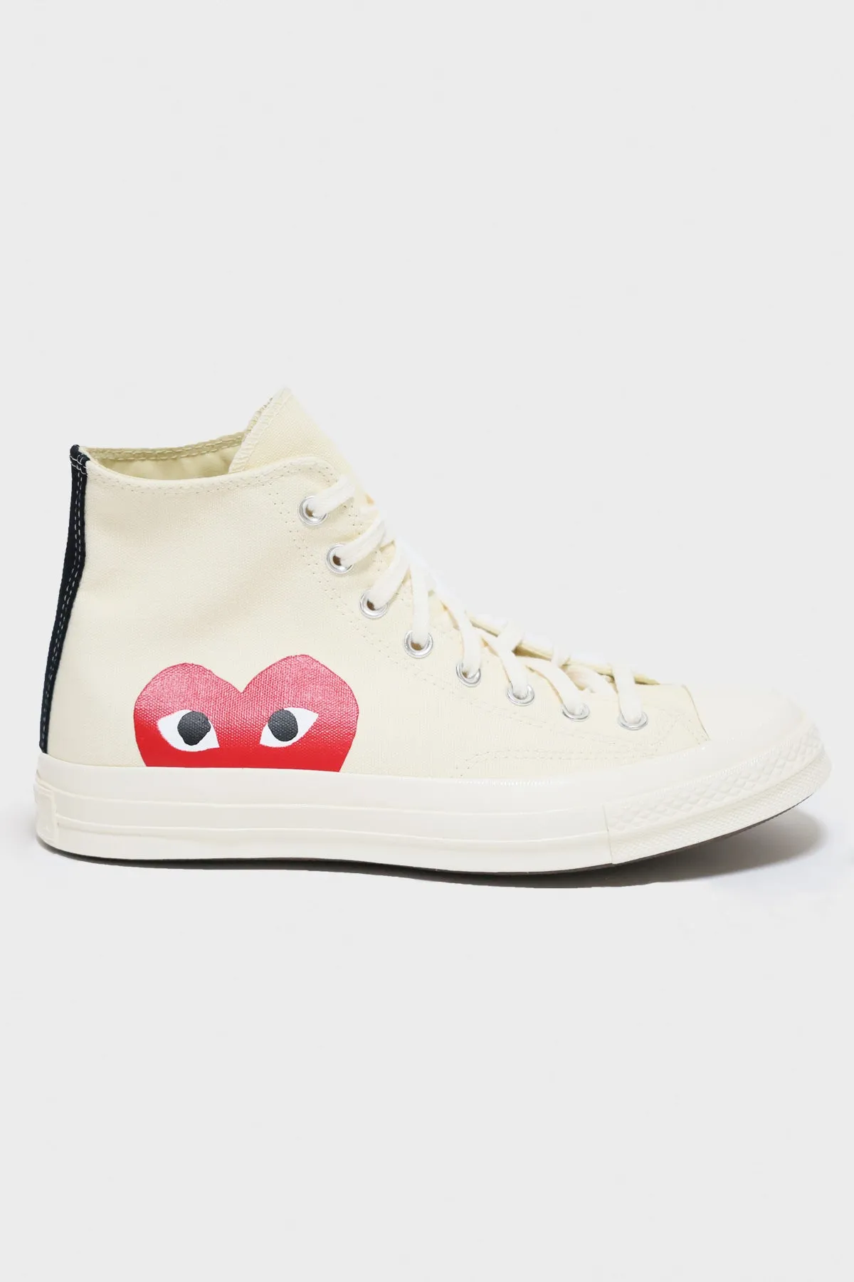 CdG PLAY x Converse Chuck Taylor Hi - Beige