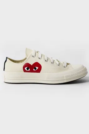 CdG PLAY x Converse Chuck Taylor Lo - Beige