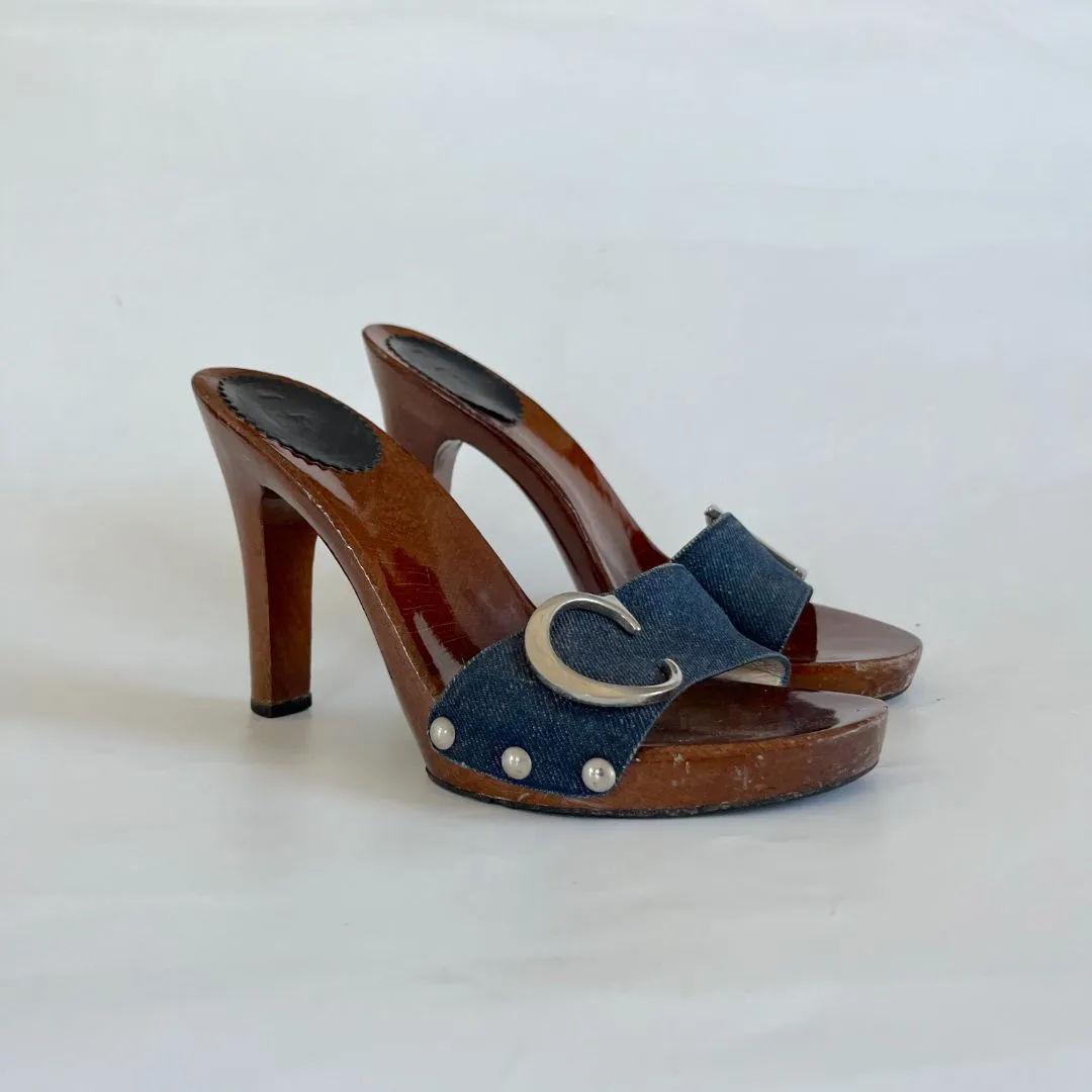 Christian Dior Vintage Mule Sandals, 41