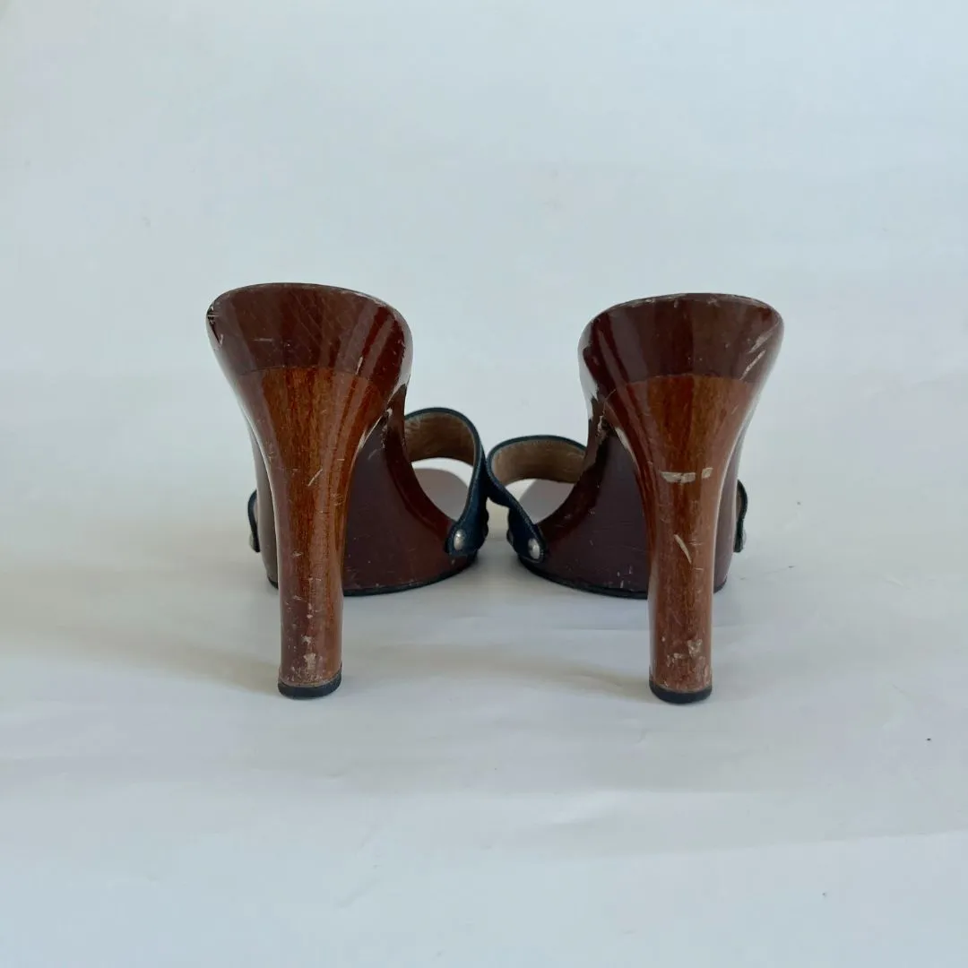 Christian Dior Vintage Mule Sandals, 41