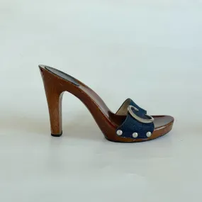 Christian Dior Vintage Mule Sandals, 41