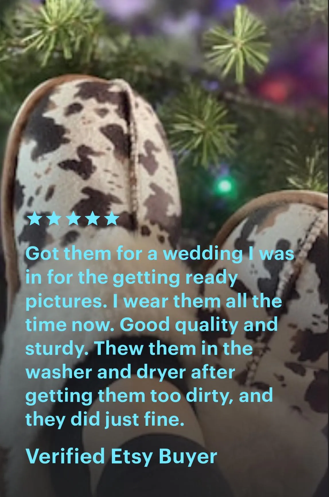 COWGIRL Slippers, COWprint Gifts