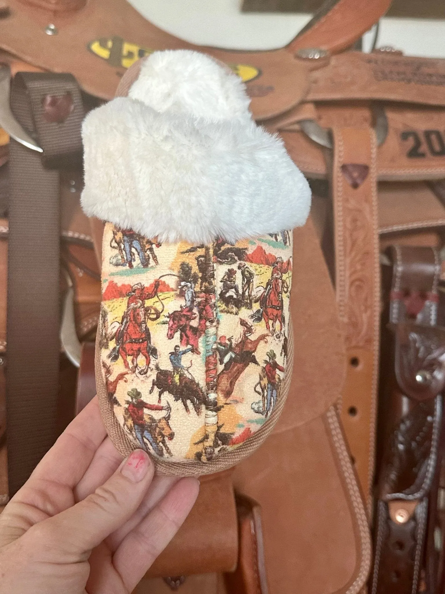 COWGIRL Slippers, COWprint Gifts