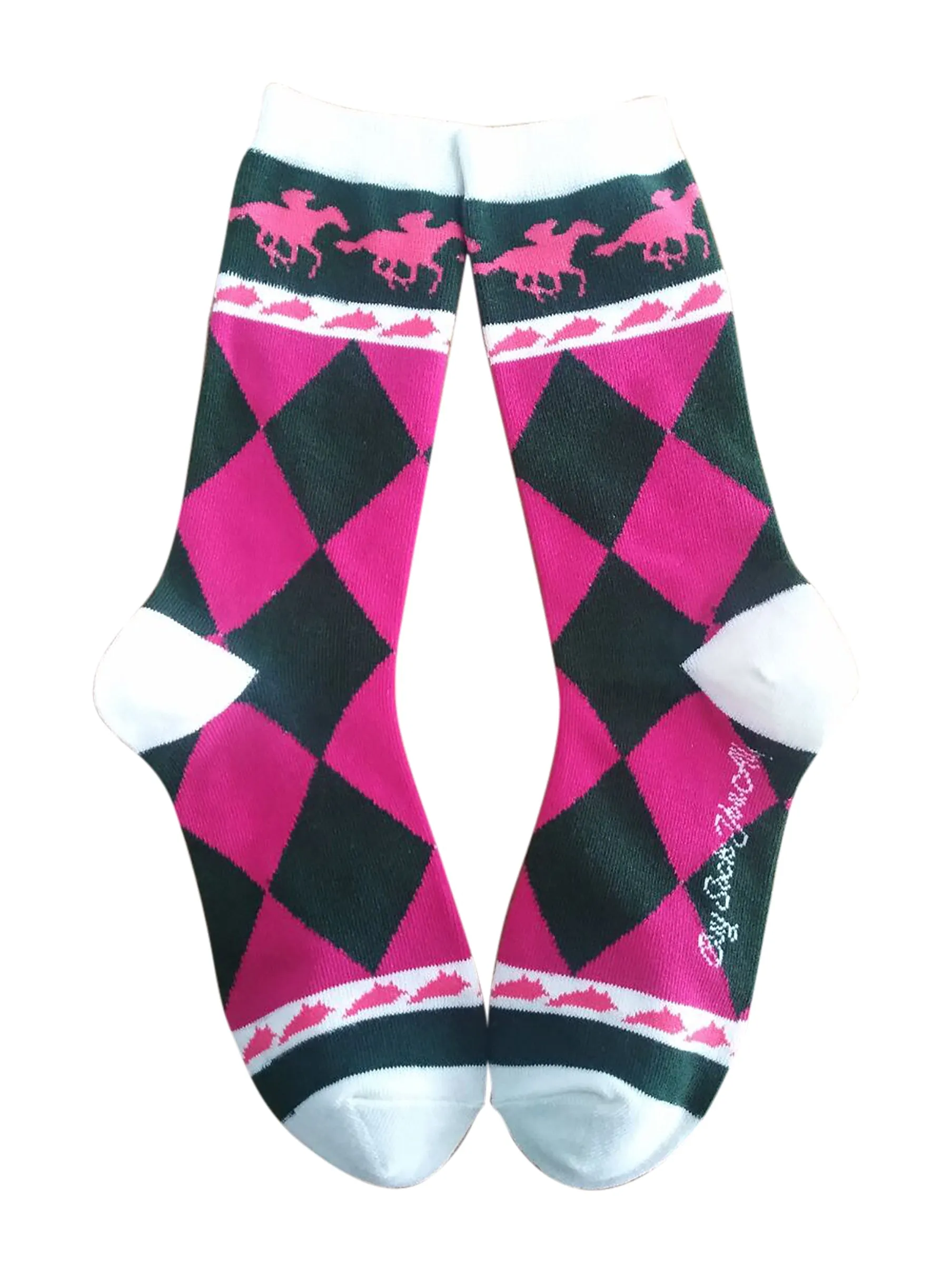 Derby Style in Pink and Green