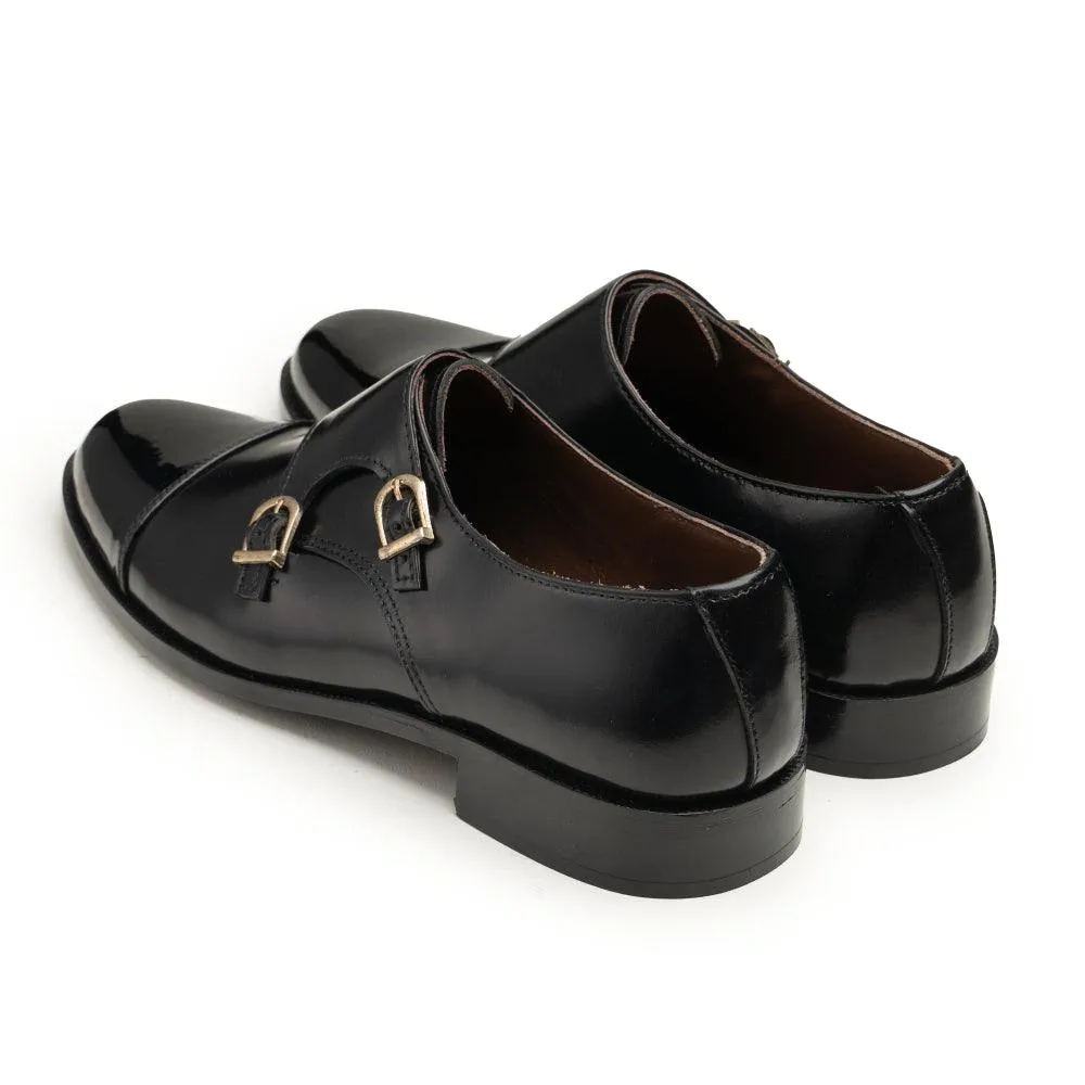 Double Monkstraps - 063PT black