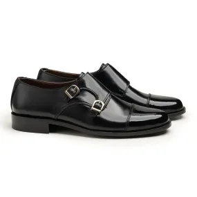 Double Monkstraps - 063PT black