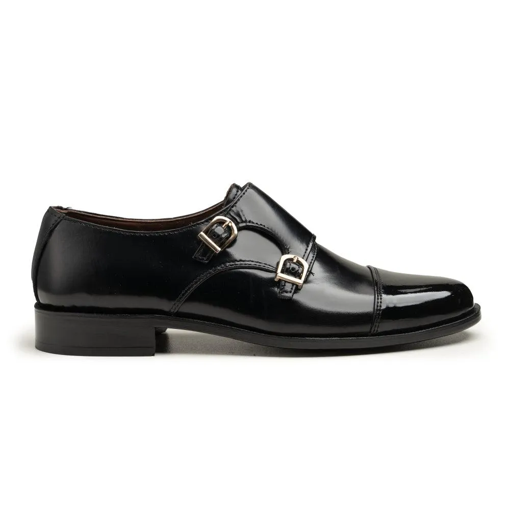 Double Monkstraps - 063PT black