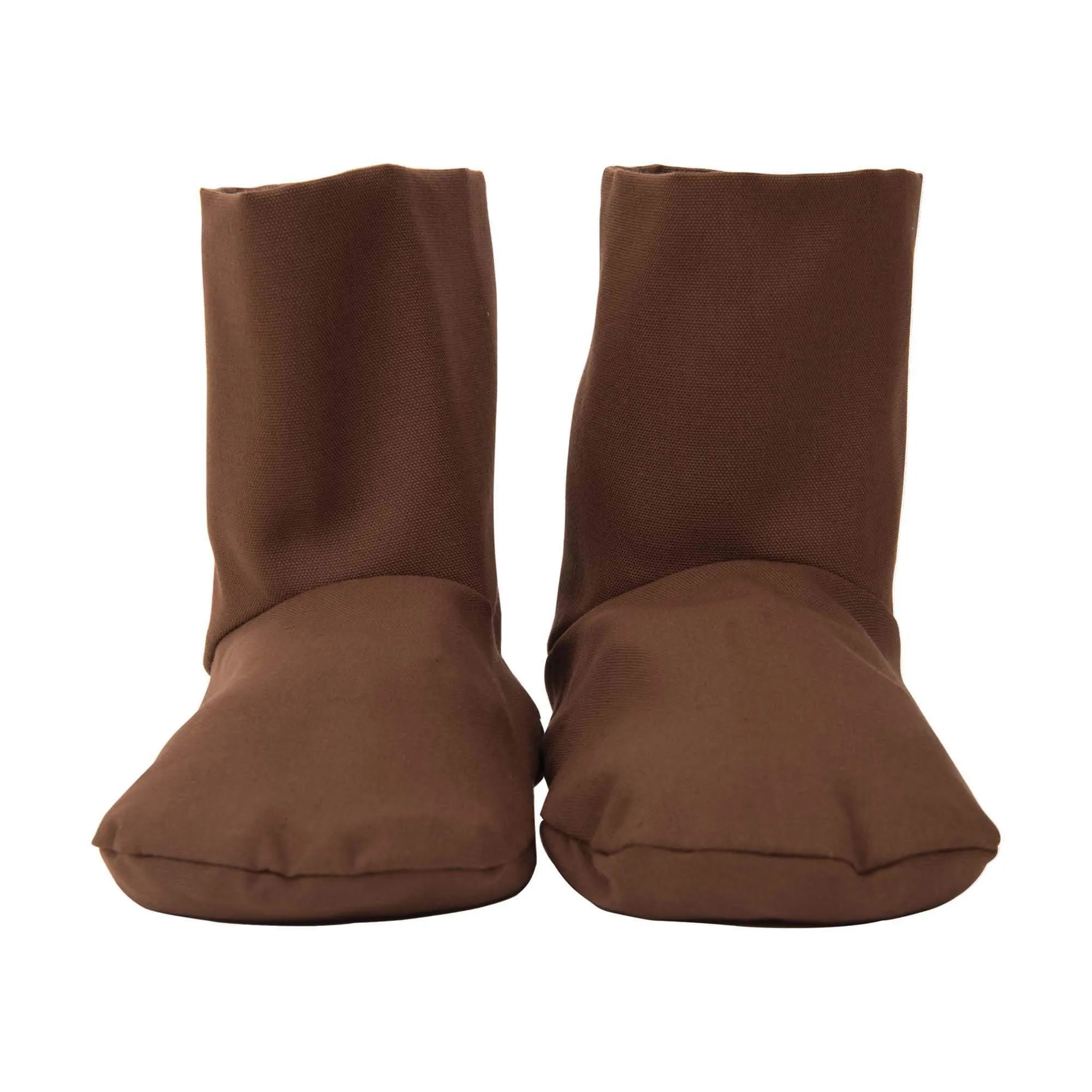 Eco-Fin Herbal Booties, Chocolate, 1 pair