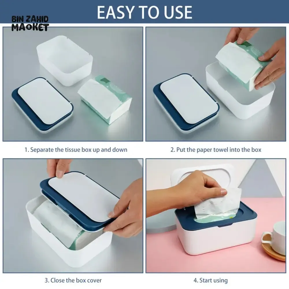 FLIP TOP TISSUE BOX