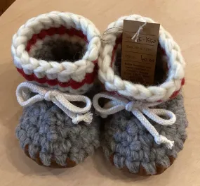 GE1-1662 Knit Toddler Booties