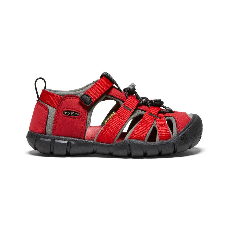 Keen Seacamp | Red/Gargoyle Child Sandals
