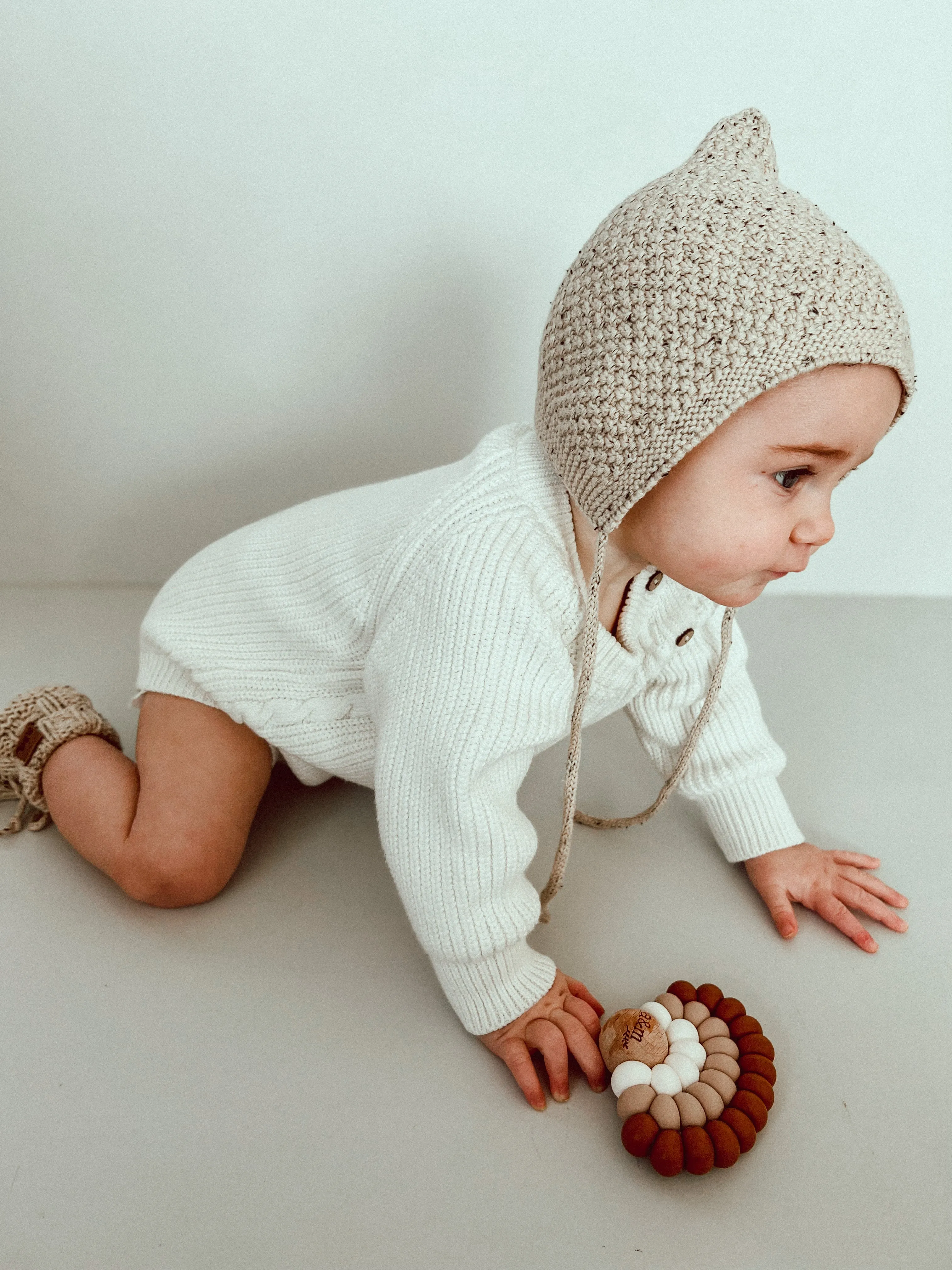 Organic Cotton Bonnet - Pixie