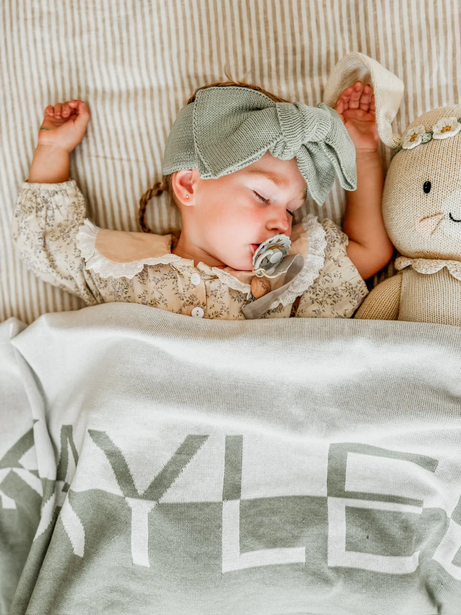 Organic Cotton Bow & Bootie Sets