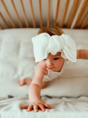 Organic Cotton Bow & Bootie Sets