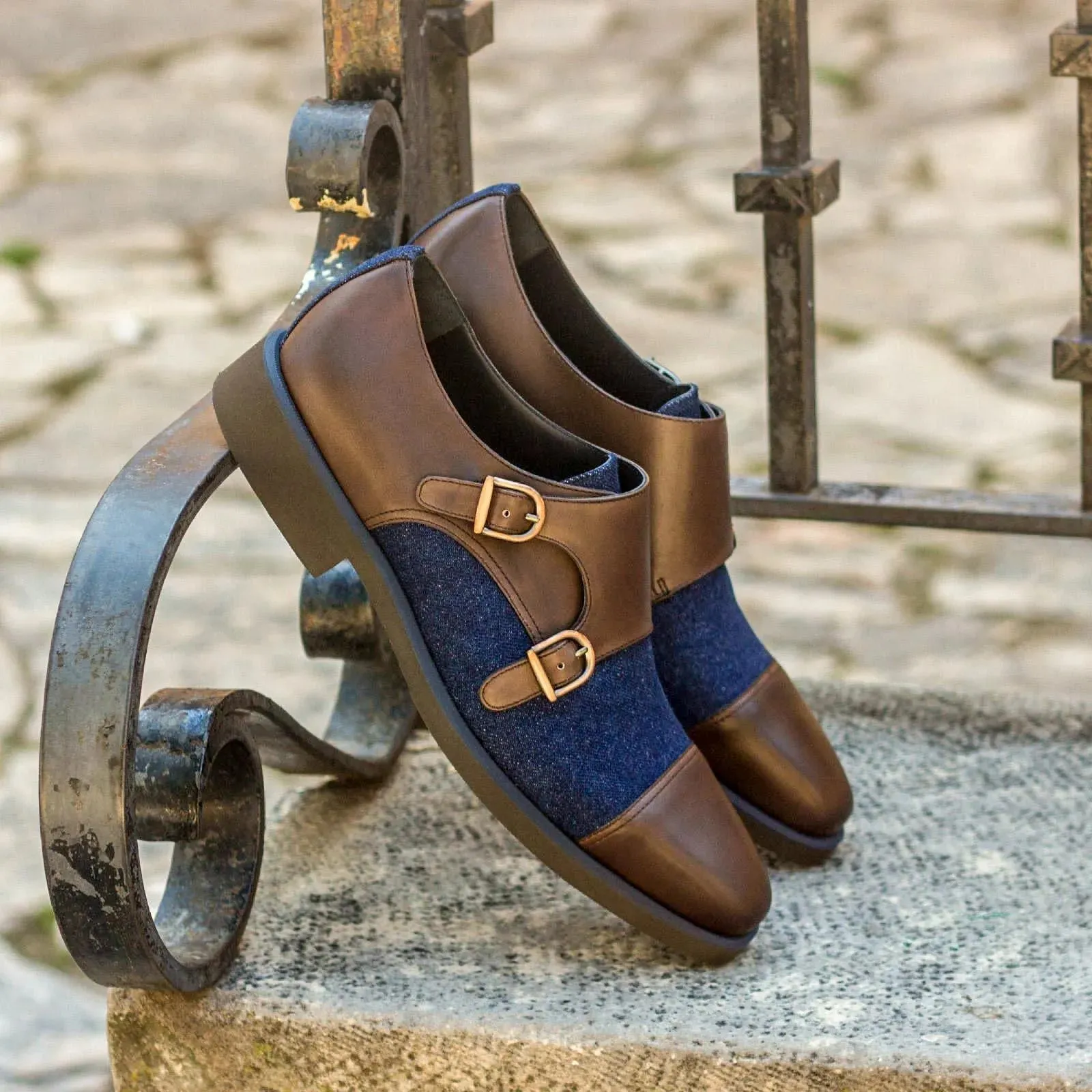 Sander Double Monk Shoes II