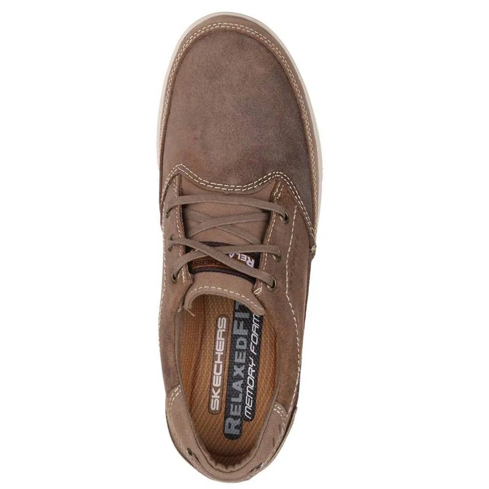 Skechers Cordova Skate Shoes Beige Final Clearance Sale