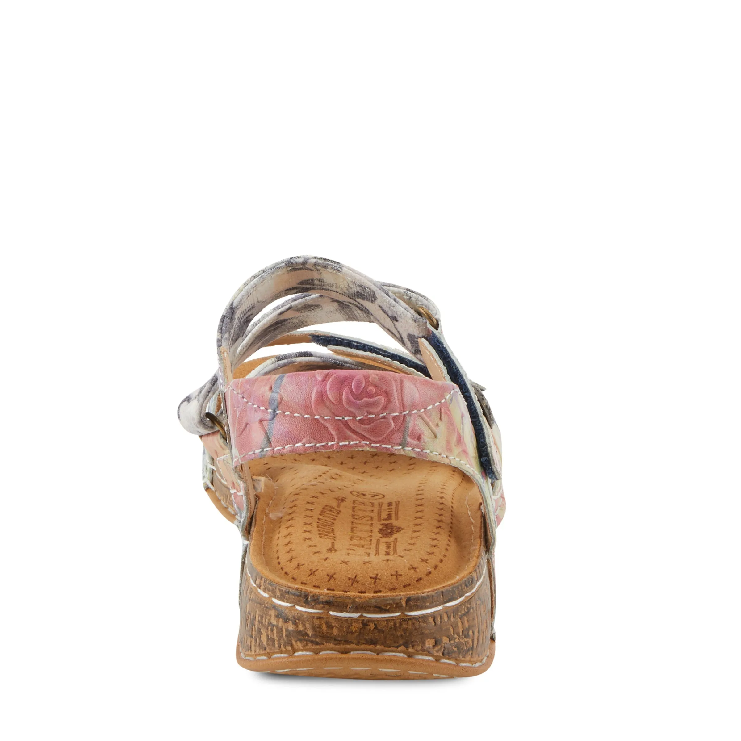 Spring Step Shoes L'Artiste Collette Sandals Women's Leather Multi Color