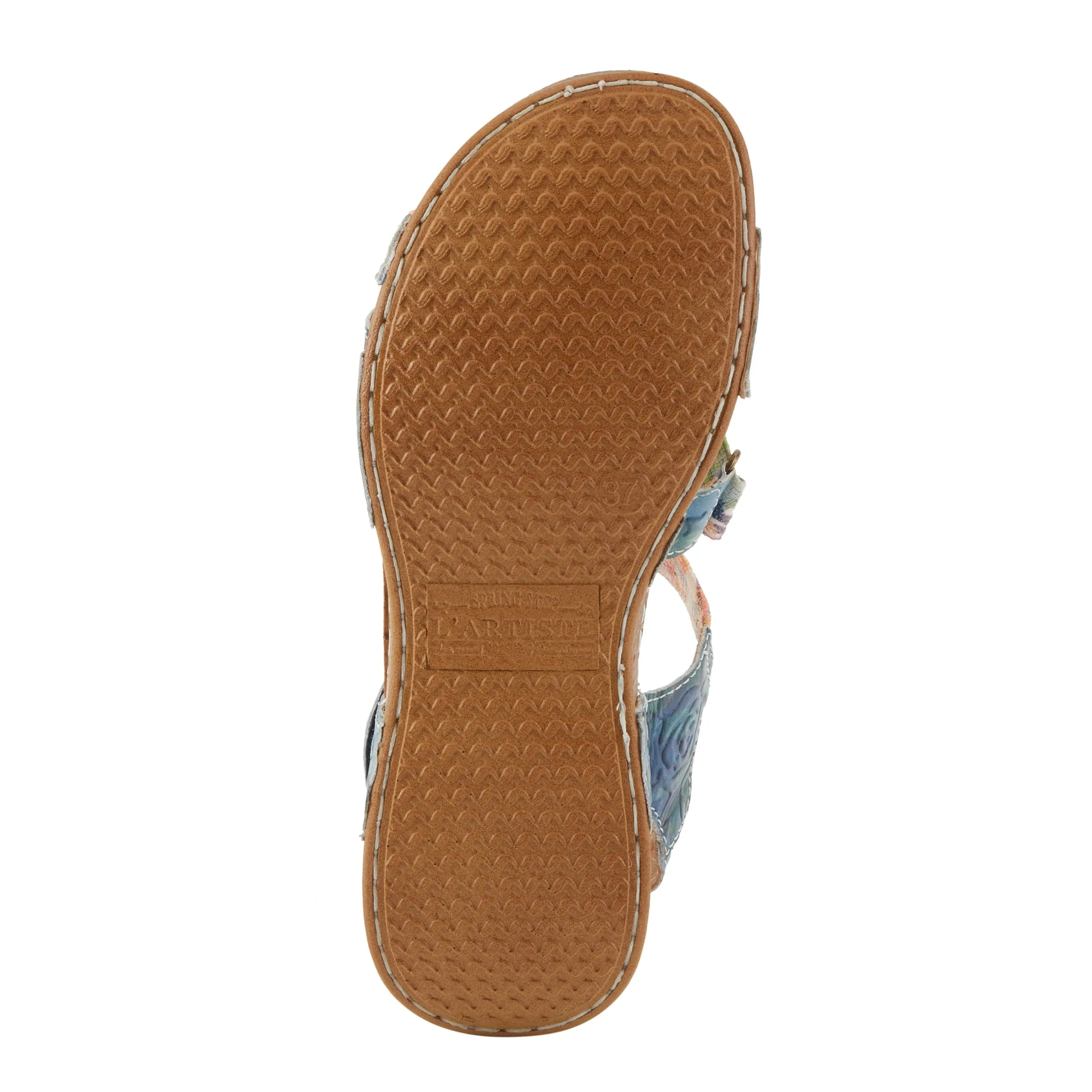 Spring Step Shoes L'Artiste Collette Sandals Women's Leather Multi Color