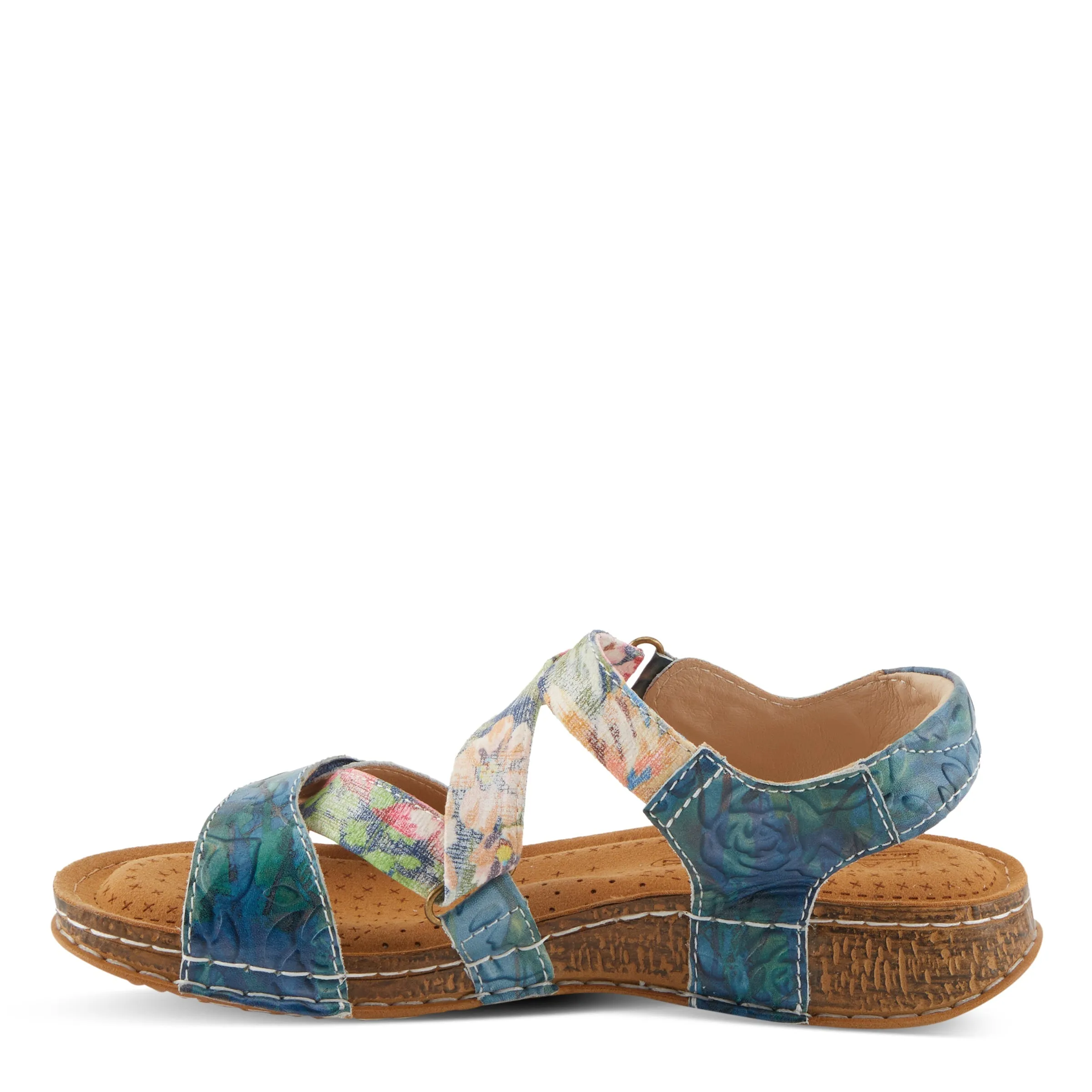 Spring Step Shoes L'Artiste Collette Sandals Women's Leather Multi Color