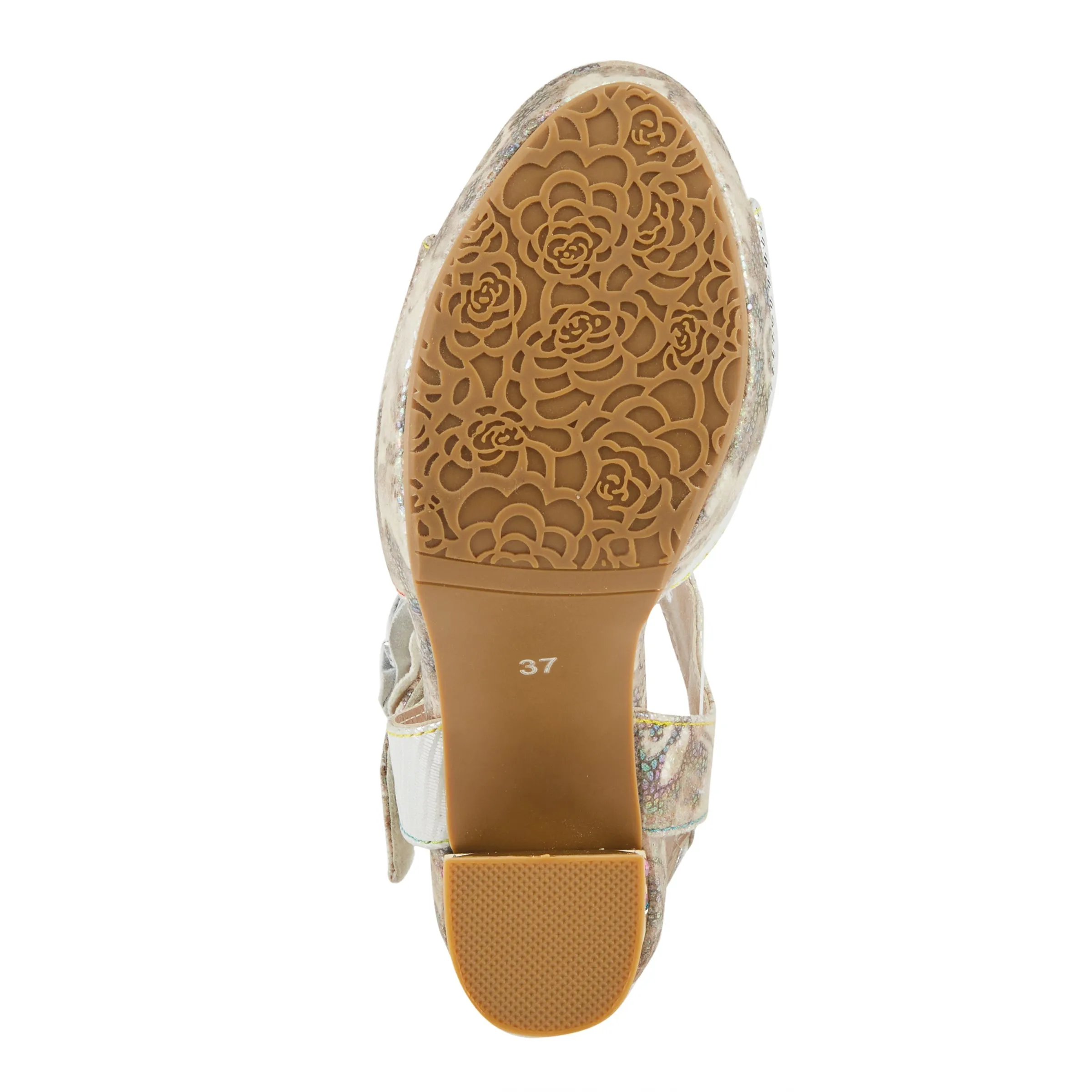 Spring Step Shoes  L'Artiste Smashing Sandals Women's Metallic Leather
