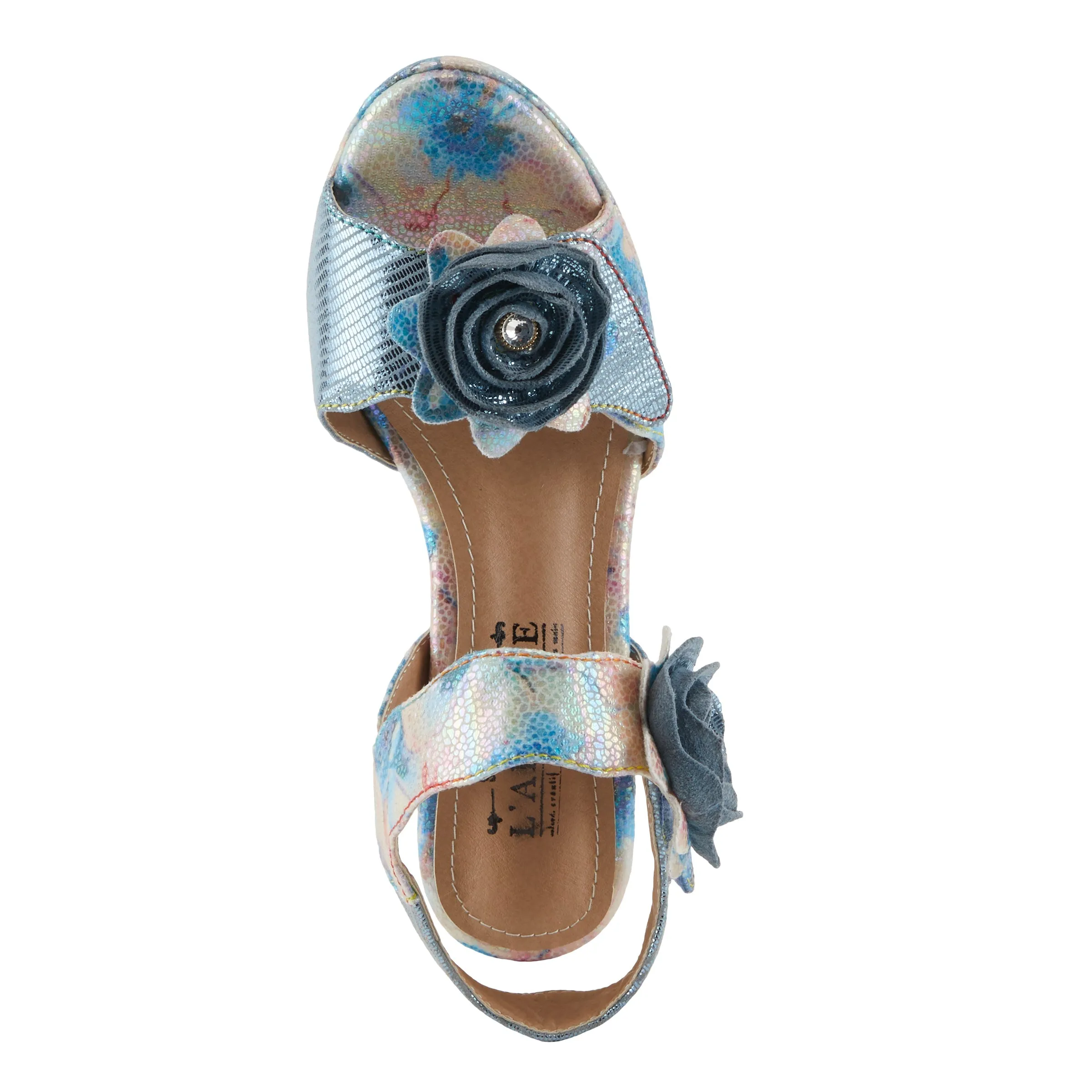 Spring Step Shoes  L'Artiste Smashing Sandals Women's Metallic Leather