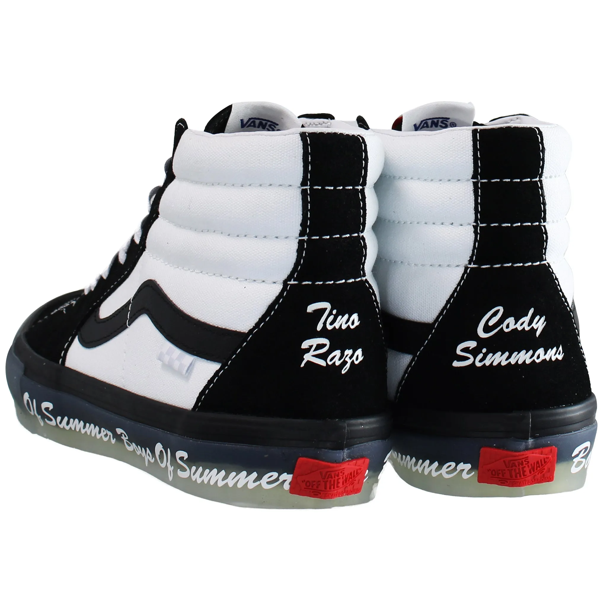 Vans Sk8-Hi VCU Mens Black/White Shoes
