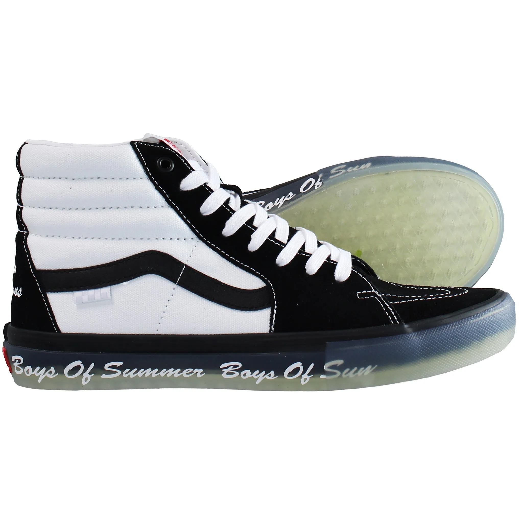 Vans Sk8-Hi VCU Mens Black/White Shoes