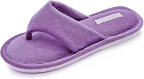 Womens Thong Slippers with Memory Foam for Women Open Toe Slip on