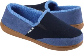 Zigzagger Men's Zermatt Wool-blend Loafer Slippers with Memory Foam Indoor